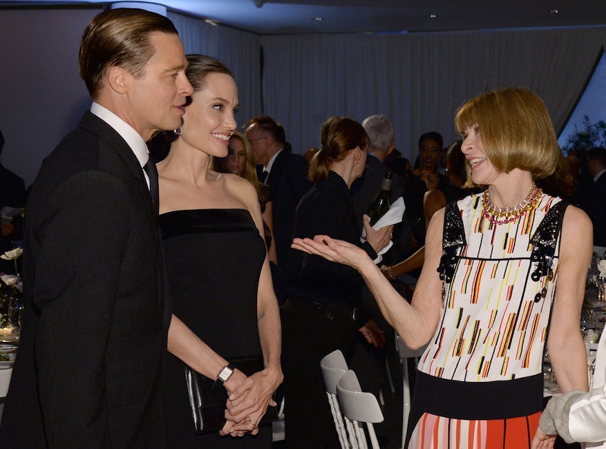Brad Pitt, Angelina Jolie-Pitt, To Anna Wintour